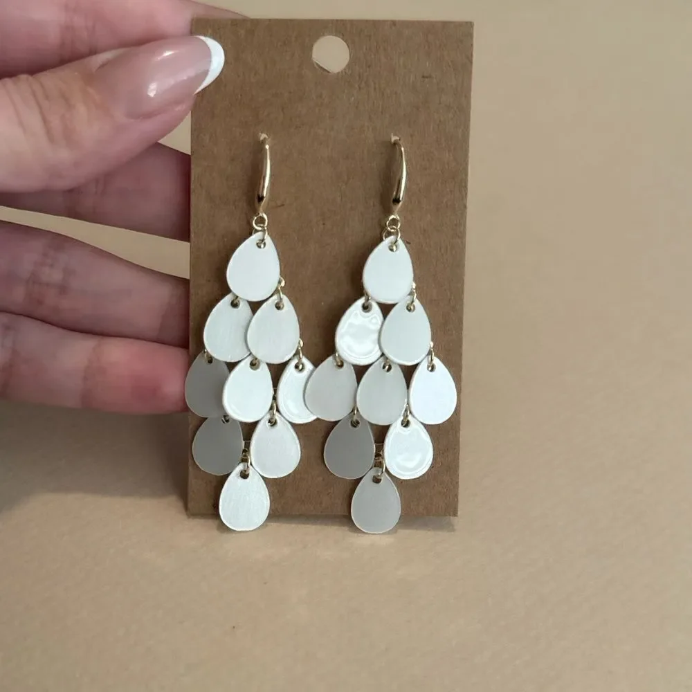 Geo dangle earrings N1239